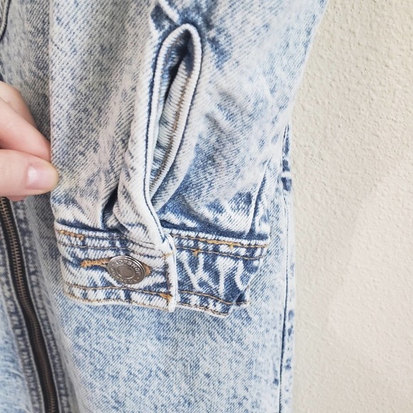 Topshop Light Blue Denim Mini Dress - Picture 7 of 12